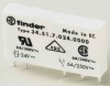 FINDER-Relais - Eingang 12 VDC, Ausgang 250 VAC, 6 A