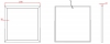 LEDP-21-3060: Rechteckiges LED-Panel, 21Watt, b/d=30/60cm