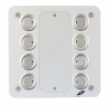 KNX-TAB 8: KNX-Tableau mit 8 Tastern und LED-Statusanzeige