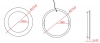 LEDP-10-1818: Rundes Panel, 10Watt, d=18cm