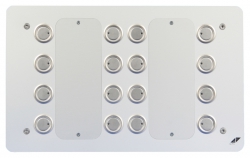 EIB-TAB 16/2: EIB/KNX-Tableau mit 16 Tasten und LED-Statusanzeige