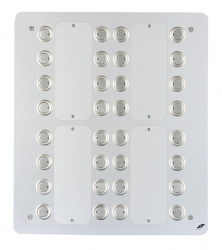 EIB-TAB 32/2: EIB/KNX-Tableau mit 32 Tasten und LED-Statusanzeige
