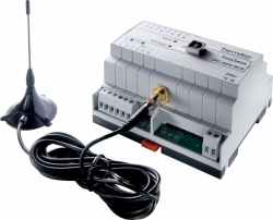 SRC-ADO 4AA/4DA Typ2: REG-Aktor mit 4 analoge und 4 Relaisausg&auml;ngen